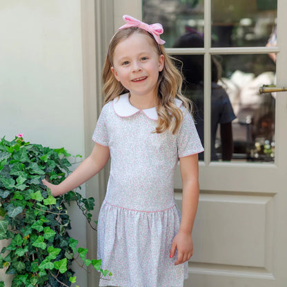 Lila and Hayes Libby Girls' Dress - Garden Soiree - Persnickety Shop