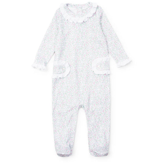 Lila and Hayes Lucy Girls' Romper - Garden Soiree - Persnickety Shop