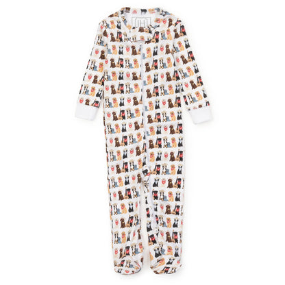 Lila and Hayes Parker Zipper Pajama - Western Pup