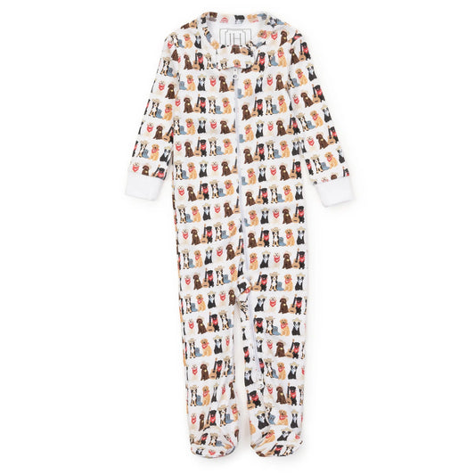 Lila and Hayes Parker Zipper Pajama - Western Pup