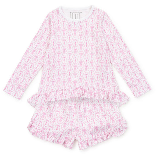 Lila and Hayes Rorie Girls' Short Set - Ballet and Bows