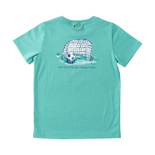 PRE ORDER PRODOH Kid's Kids' Short Sleeve Cotton T-shirt in Marine Green - Persnickety Shop