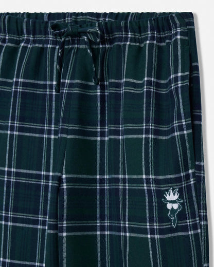 Goat USA Boys Checkered Pajama Pants Sage - Persnickety Shop