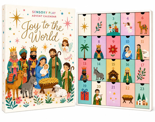 *PRE ORDER* Nativity Advent Calendar - WS - YOUNG WILD & FRIEDMAN