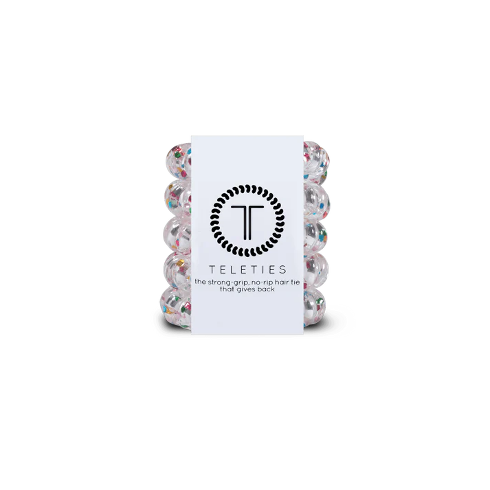 Teleties Day Party People Tiny Hair Ties - Persnickety Shop