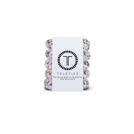 Teleties Day Party People Tiny Hair Ties - Persnickety Shop