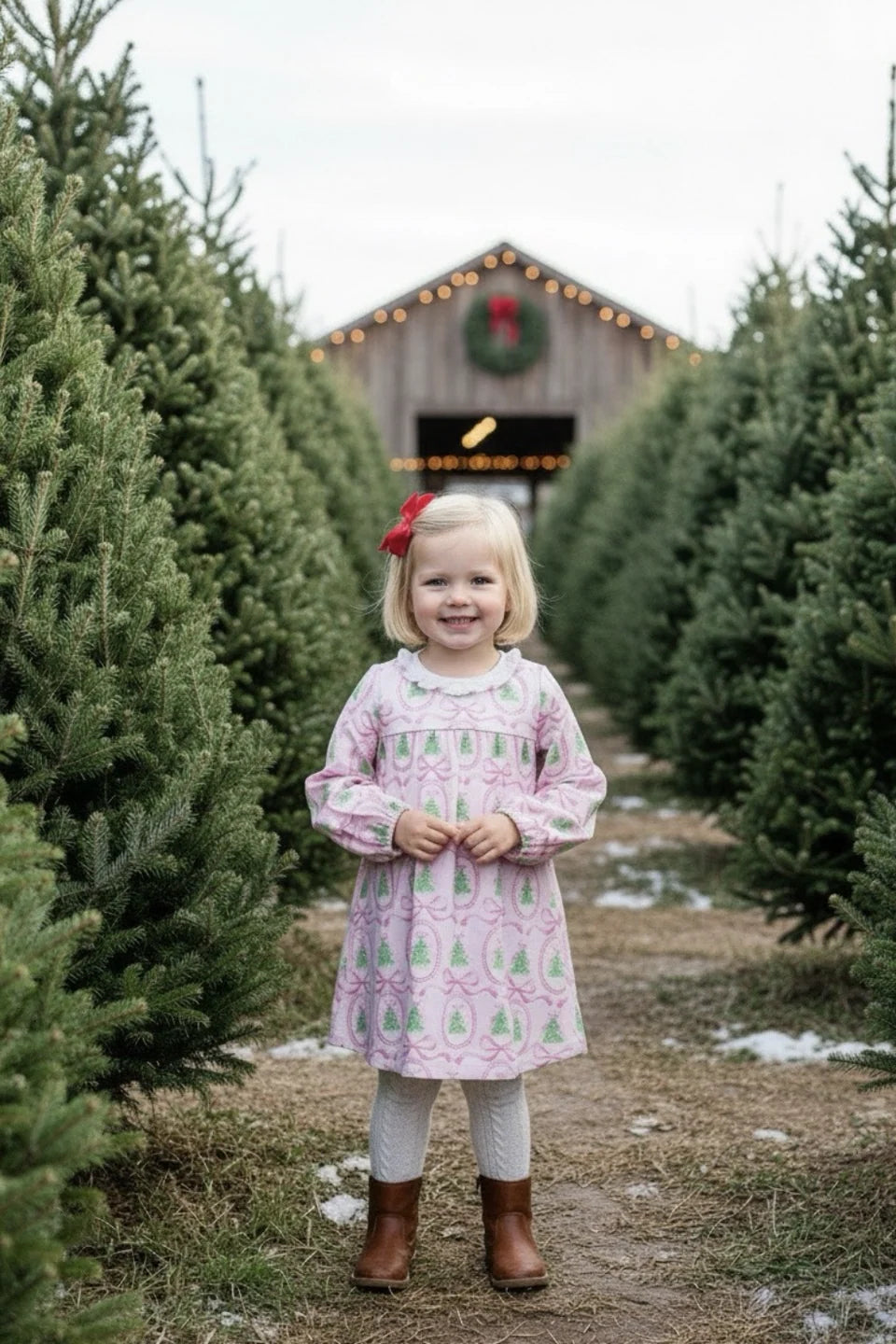 The Proper Peony Pink Tannenbaum Dress