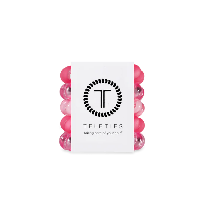 Teleties Pretty in Pink Tiny Hair ties - Persnickety Shop