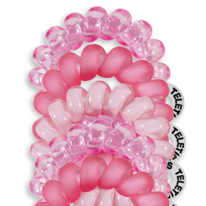 Teleties Pretty in Pink Tiny Hair ties - Persnickety Shop