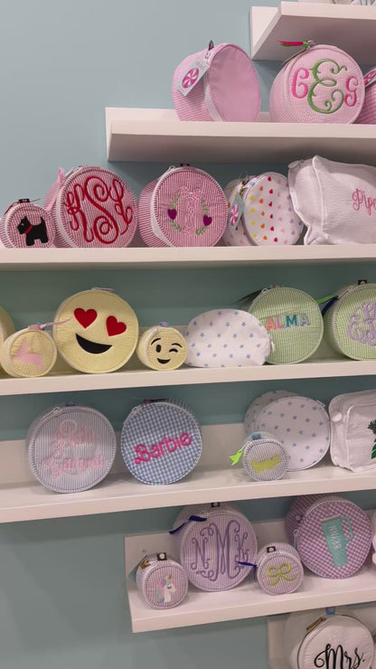 Oh! Mint Preppy Stripes Duffells, Bibs, and Totes