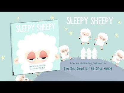 MerryMakers Sleepy Sheepy Doll And Hardcover Book Set