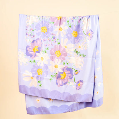 The Darling Effect - Bouquet Beauty Purple XL Quick-Dry Beach Towel - Persnickety Shop