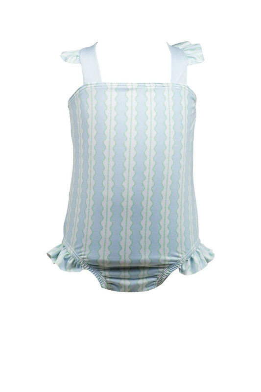 The Proper Peony Rosemary One Piece Swimsuit - Persnickety Shop