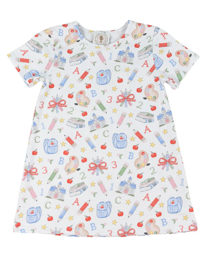 Cypress Row Alphabet Adventure Susie Swing Dress