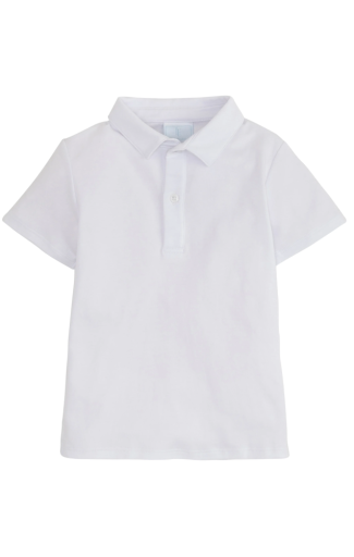Short Sleeve Polo - White - Persnickety Shop