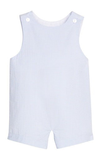 Vintage John John - Light Blue Seersucker Gingham - Persnickety Shop