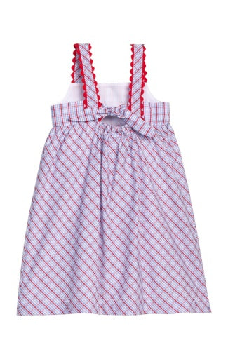 Evie Dress - Patriotic Plaid - Persnickety Shop
