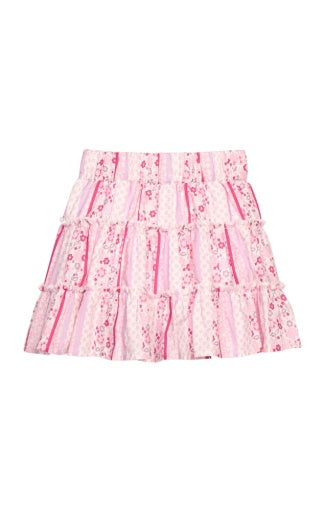 Natalie Skort - Sconset Floral Stripe - Persnickety Shop