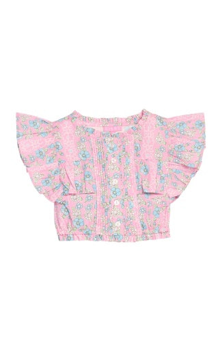 Annie Top - Spring Marguerite Floral - Persnickety Shop