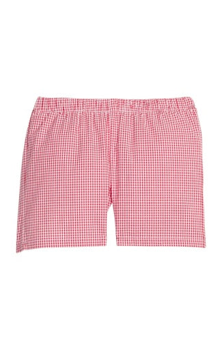 Basic Short - Red Seersucker Gingham - Persnickety Shop