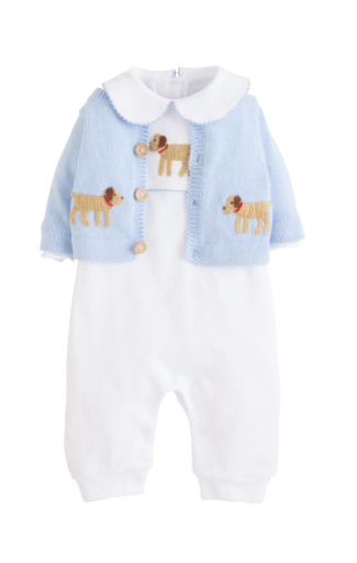 Crochet Playsuit - Boy Lab - Persnickety Shop