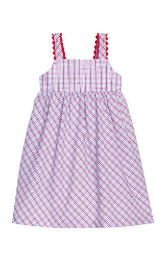 Evie Dress - Patriotic Plaid - Persnickety Shop