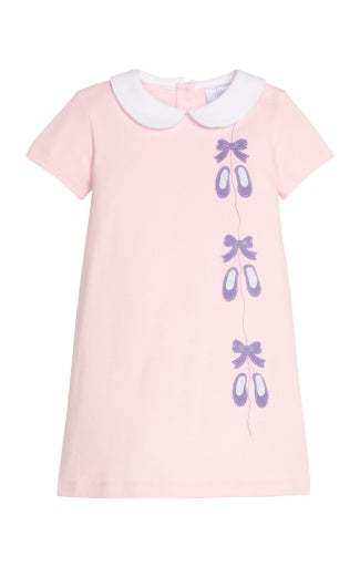 Applique Libby Dress - Ballet - Persnickety Shop