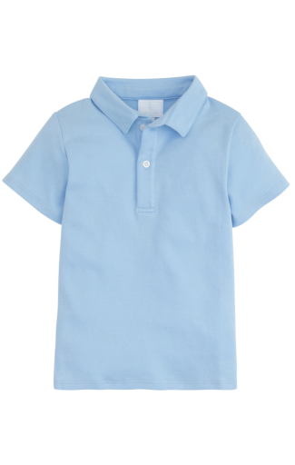 Short Sleeve Polo - Light Blue - Persnickety Shop