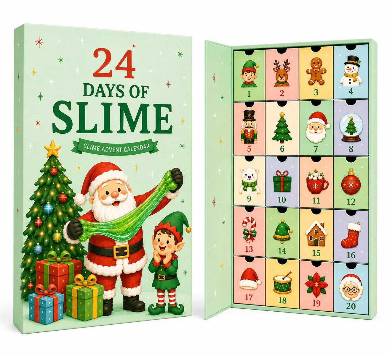 *PRE ORDER* Slime Advent Calendar - WS - YOUNG WILD & FRIEDMAN