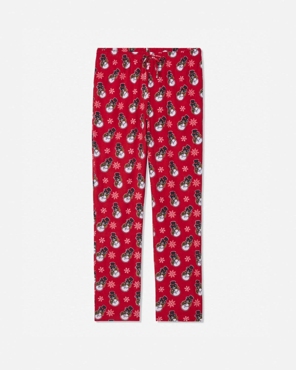 Goat USA Snowman Thumbs Up AOP Pajama Pants: RED - Persnickety Shop