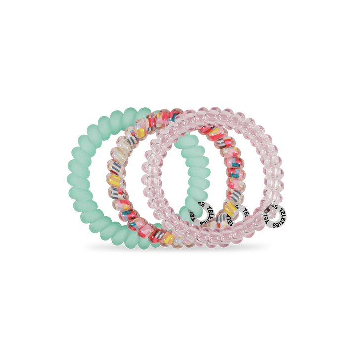 Teleties Spring Splash Small Hair Ties - Persnickety Shop