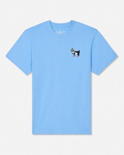 Goat Kids Below Zero T-shirt Carolina Blue - Persnickety Shop