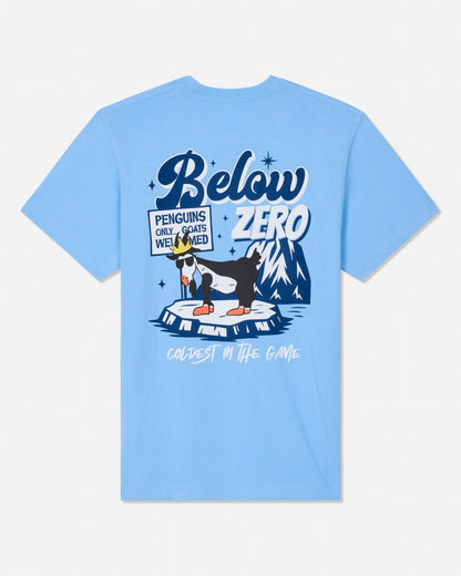 Goat Kids Below Zero T-shirt Carolina Blue - Persnickety Shop
