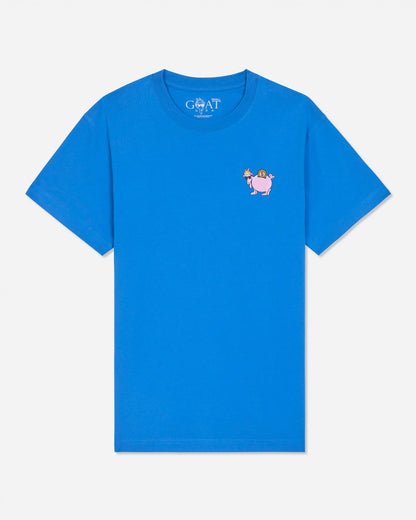 Goat Kids' Pennies to Riches Graphic Tee Royal