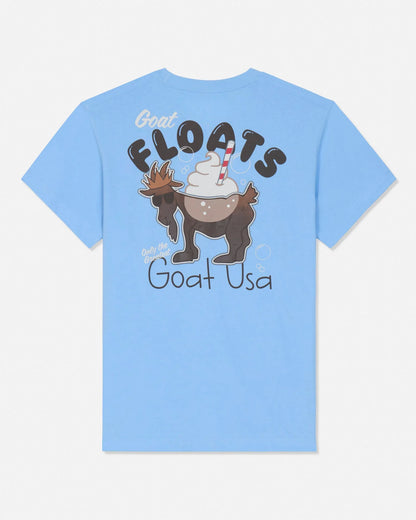 Goat Kids' GOAT Floats T-Shirt Blue