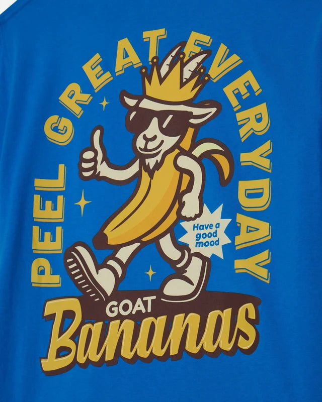 Goat Kids' GOAT USA Banana T-Shirt French Blue