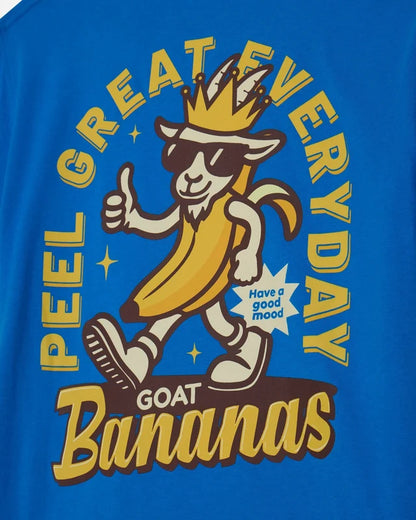 Goat Kids' GOAT USA Banana T-Shirt French Blue