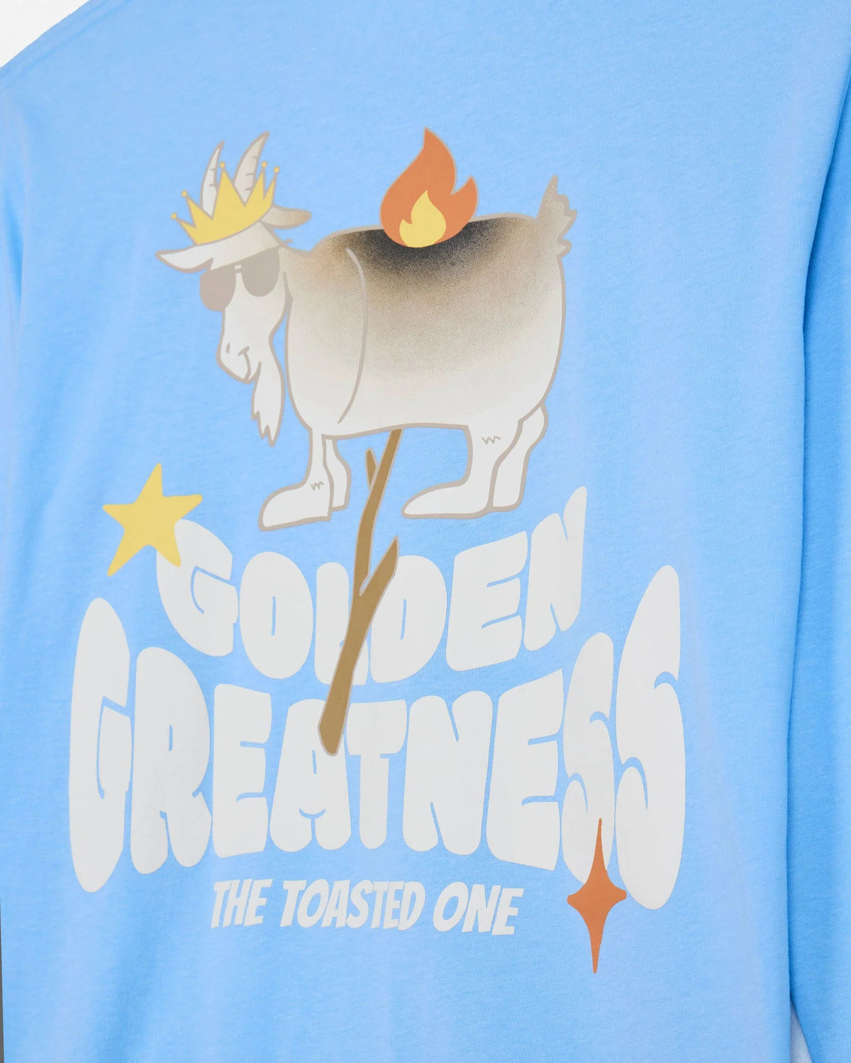 Goat Kids' Golden Greatness Long Sleeve Shirt Carolina Blue