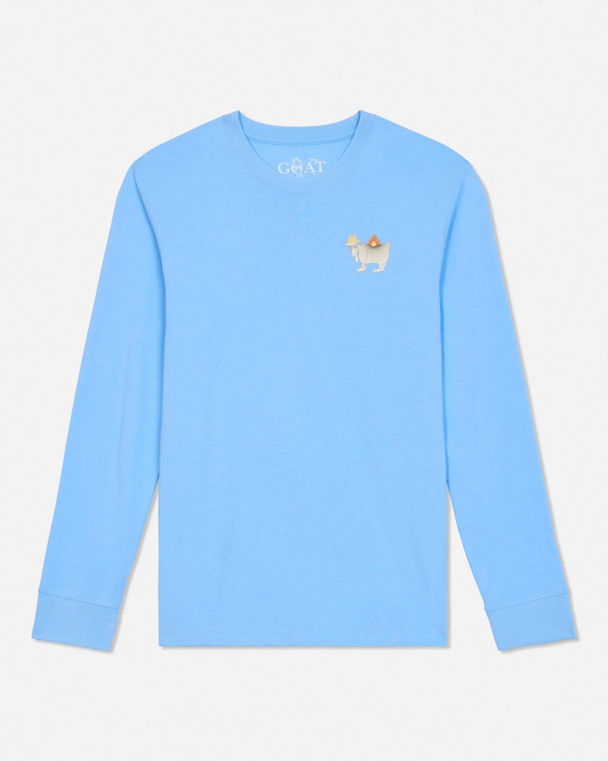 Goat Kids' Golden Greatness Long Sleeve Shirt Carolina Blue