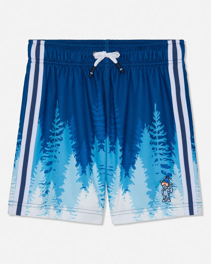 Goat Boys Thumbs Up Woods Mesh Shorts Navy - Persnickety Shop