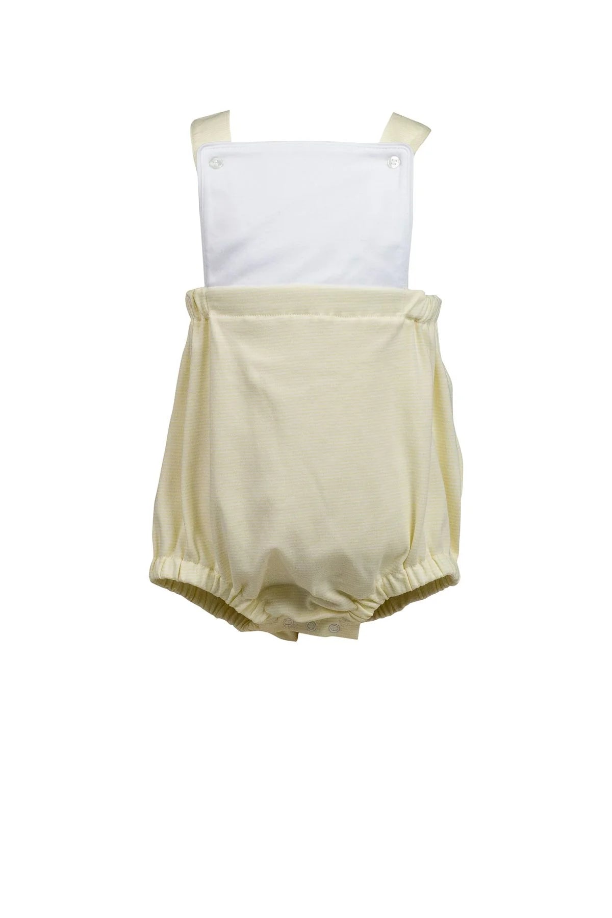 The Proper Peony | Yellow Stripe Boy Bubble - Persnickety Shop