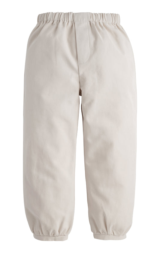Little English Banded Pant - Pebble Twill