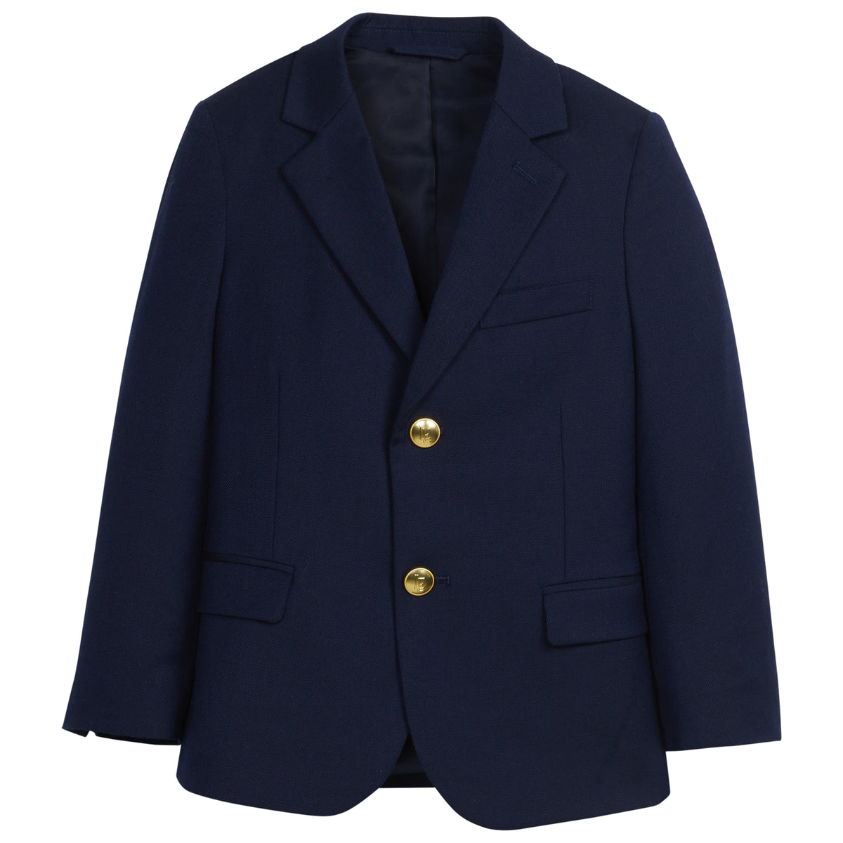 Little English Classic Wool Blazer - Navy