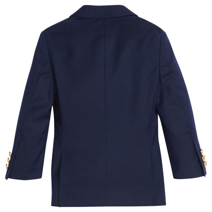 Little English Classic Wool Blazer - Navy