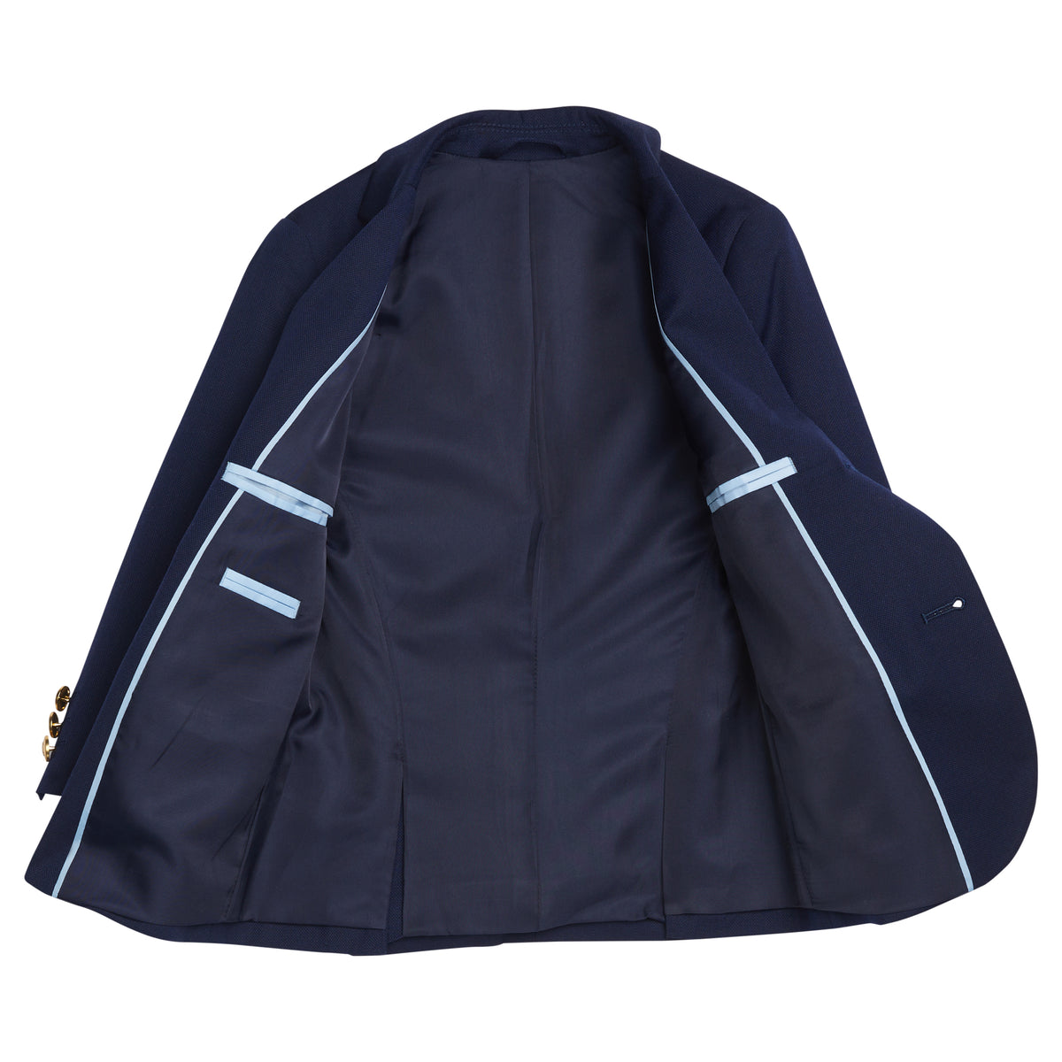 Little English Classic Wool Blazer - Navy