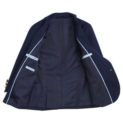 Little English Classic Wool Blazer - Navy