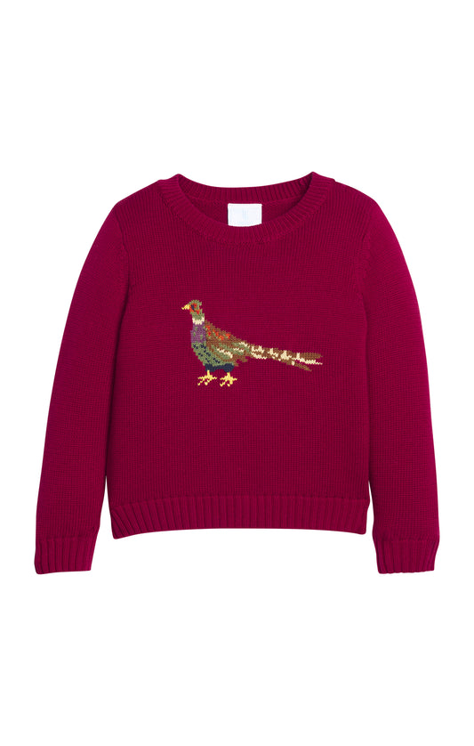 Little English Intarsia Sweater - Pheasant