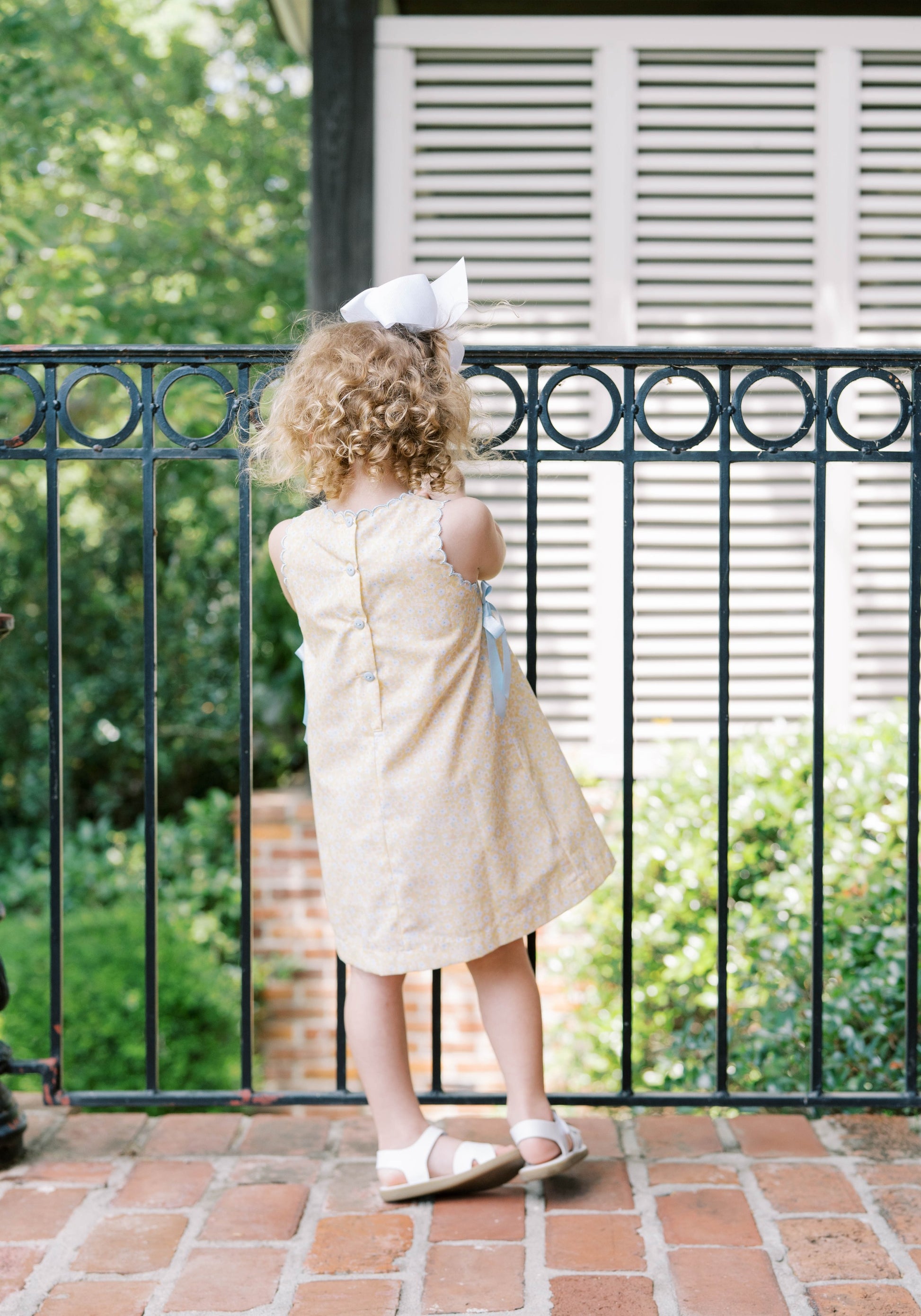 SHELLEY DRESS-BUTTERCUP BLOOMS - Persnickety Shop