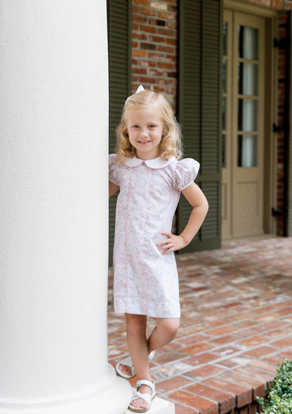 JOSIE DRESS- BELLE BUNNY FLORAL - Persnickety Shop