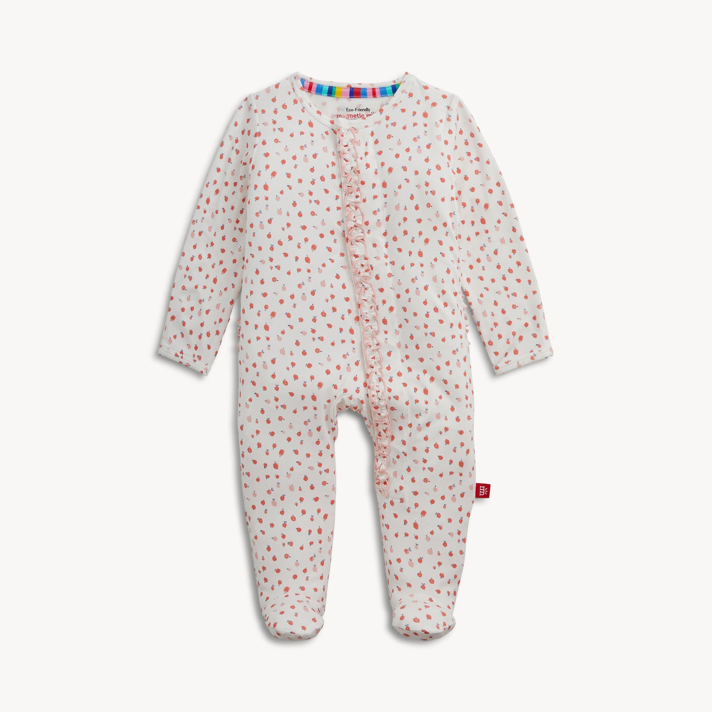 PREORDER Apple Blossom Modal Ruffle Footie Magnetic Me